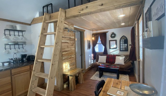 The Nun's Cabin: Historic Tiny House on the Bigfork River in Bigfork