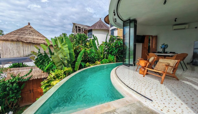 Uluwatu 3 Bedroom Villa #2 Private Pool, Equipped Kitchen, Ocean View in Ungasan