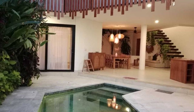 Villa Merman | 3BR w BBQ Deck & Pool In, Perenanan, Canggu in Bali