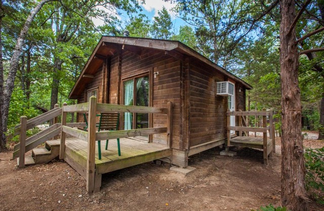 Lake Texoma Camping Resort Cabin 2 in Willow Spring