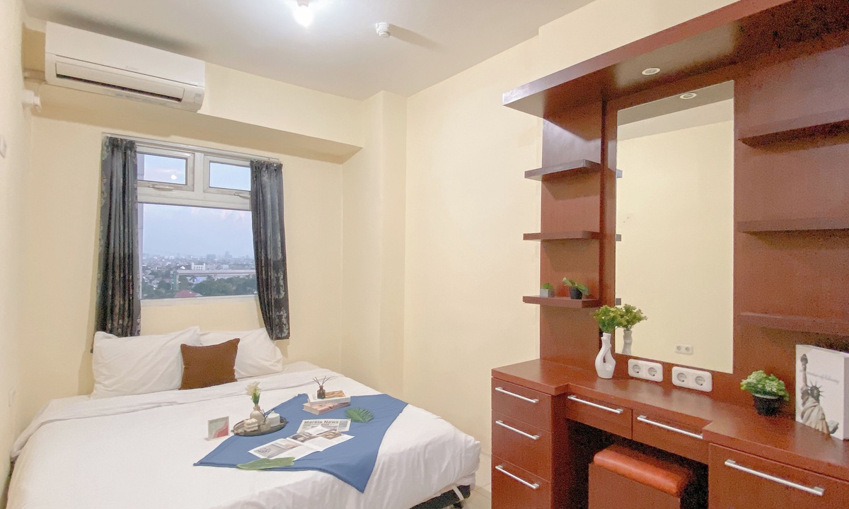 Rawasari Apartment | Combined 1Br With Extra Room Apartment At Green Pramuka City