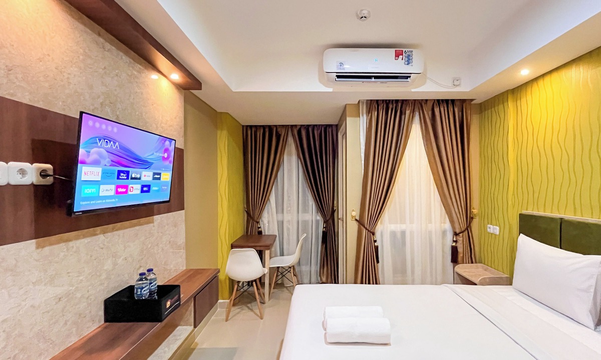 Biringkanya Apartment | Modern Studio Room Apartment At Tamansari Skylounge Makassar