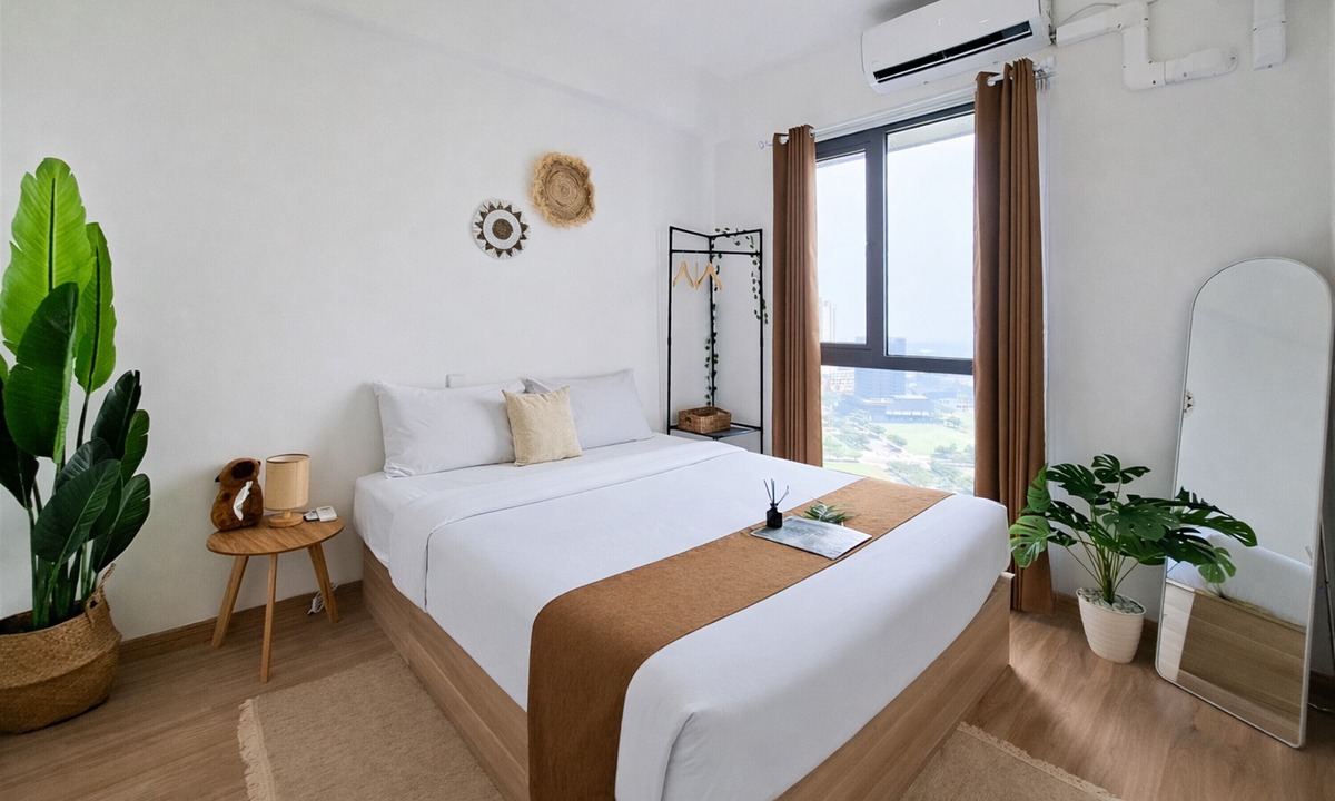 Bumi Serpong Damai Apartment | 3 Pax Tranquil 2Br At Sky House Bsd Apartment