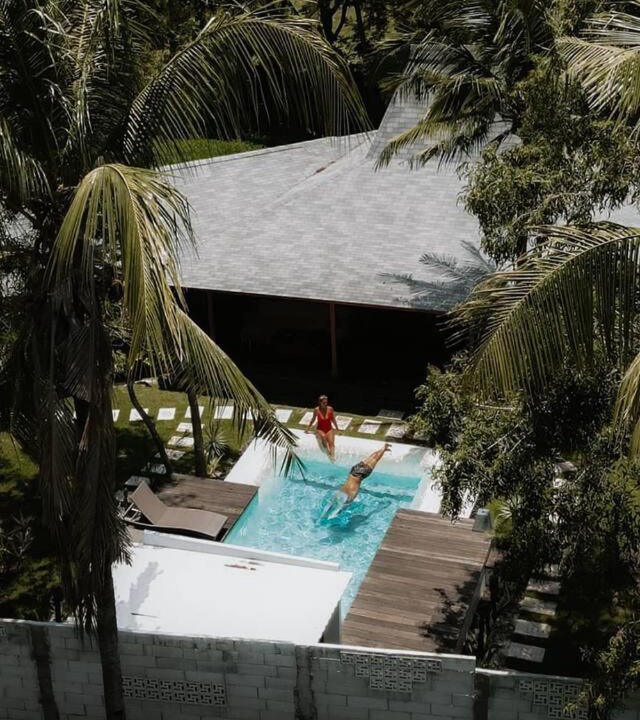Gili Trawangan House | Villa Harimau-Original Joglo style 3B with pool