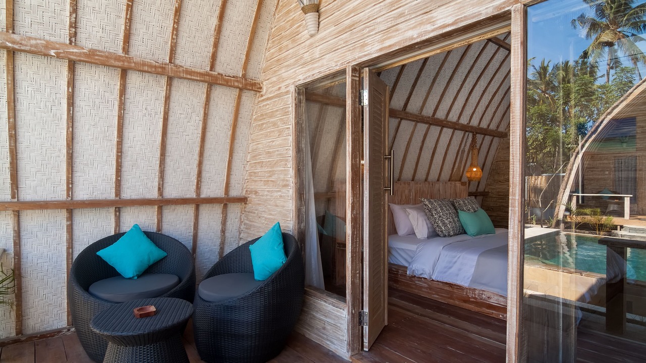 Photo of Patio Balcony in Gili Meno