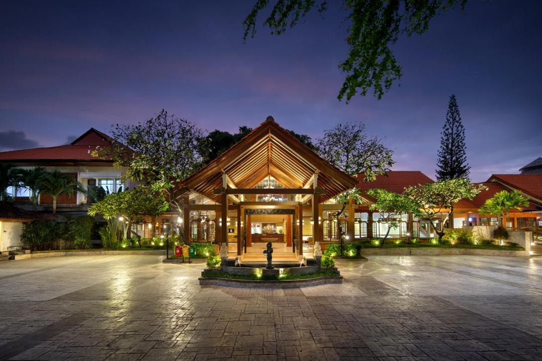 Photo of Buildings in Downtown Kuta