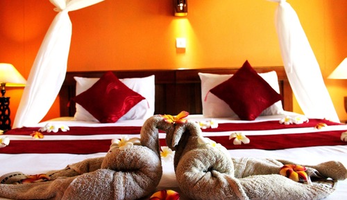 Deluxe Double or Twin Room, Garden View