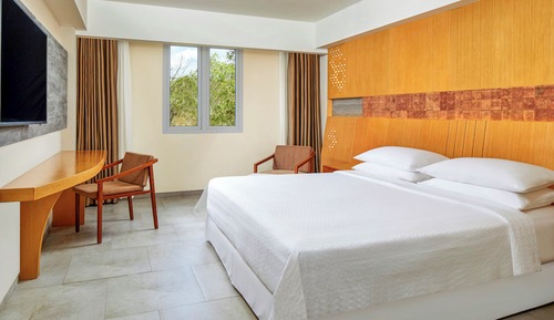 Deluxe Room, 1 King Bed, Courtyard View