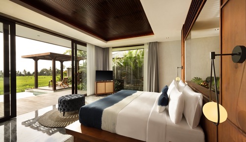 Signature Villa with Rice Field View