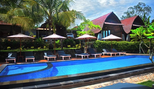 Bungalow, Pool View