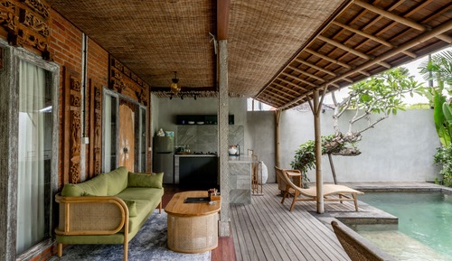 Private Two Bedroom Villa Pool View