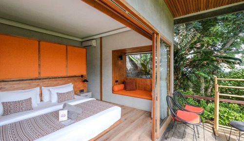 Deluxe Double Room, 1 King Bed, Sea View
