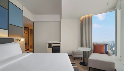 Loft, 1 King Bed, Non Smoking, City View