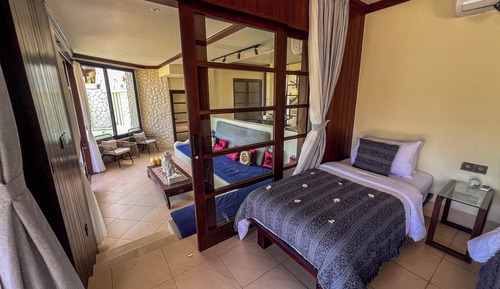 Family Villa, 2 Bedrooms, Garden View