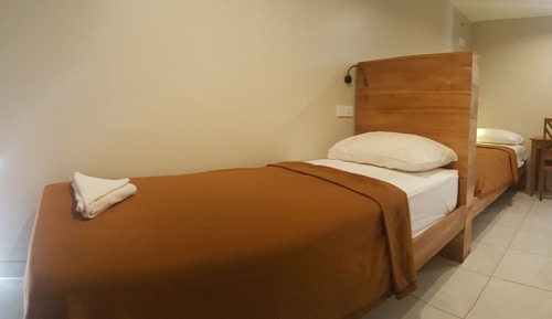 Twin bed with Balcony