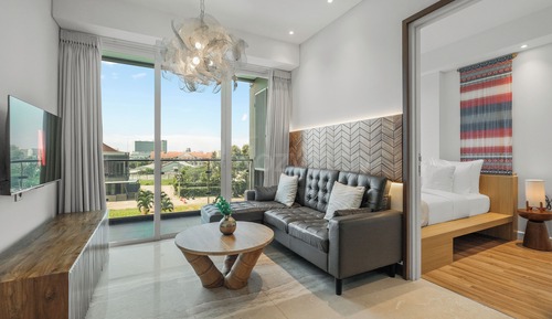Apartment, 2 Bedrooms, Balcony, City View