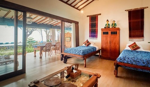 Deluxe Double or Twin Room, Balcony, Beach View