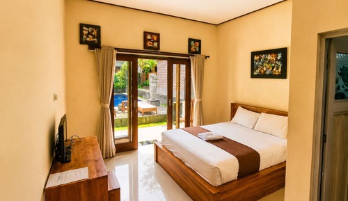 Comfort Double Room, Balcony, Garden View