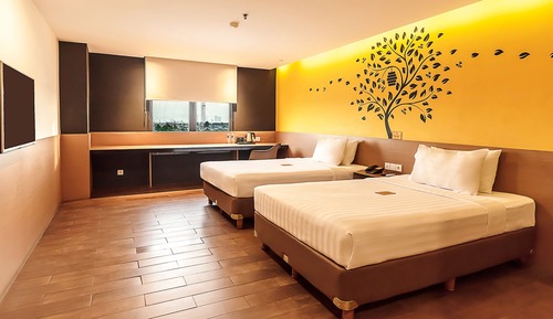 Deluxe Twin Room, 2 Double Beds