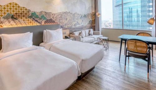 Executive Studio Suite with Two Single Beds