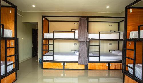 Bed in 8-Bed Mixed Dormitory Room