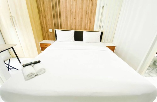 Semarang Apartment | Homey 1Br Without Living Room At Amartha View Apartment