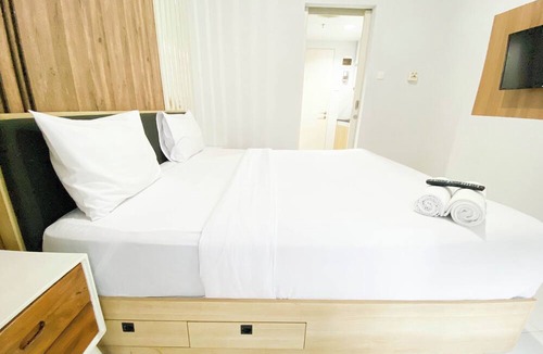 Semarang Apartment | Homey 1Br Without Living Room At Amartha View Apartment