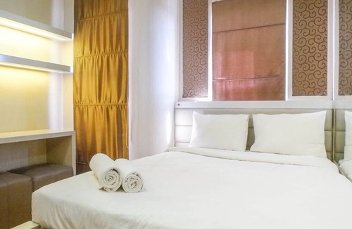 Surabaya Apartment | Trendy and Tidy Studio Room at Puri Mas Apartment