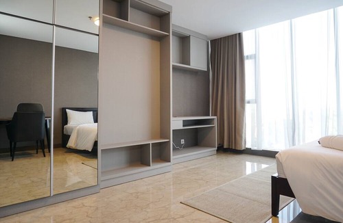 Pancoran Apartment | Luxurious 1BR @ L'Avenue Apartment near Sampoerna Universitas
