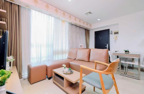 Kebagusan Apartment | Wood Accents 2Br At Tamansari The Hive Apartment