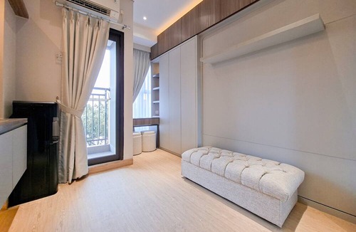 Ciputat Apartment | Modern And Warm Studio At Apartment Transpark Bintaro