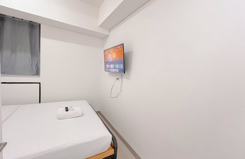 Makassar Apartment | Combined White Style 1Br (No Kitchen) Apartment Bandaraya - Tallasa City Makassar
