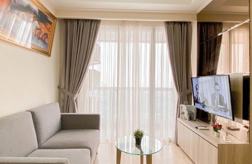 Cikini Apartment | 2Br With Private Lift Near Station At Menteng Park Apartment
