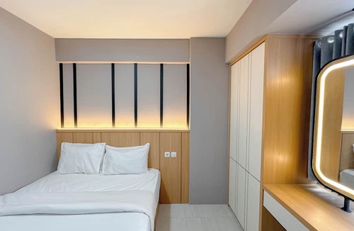 Sidoarjo Apartment | Modern Minimalist 2Br Apartment At Suncity Residence