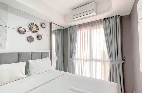 Biringkanya Apartment | Grey Toned 1Br Apartment Tamansari Skylounge Makassar