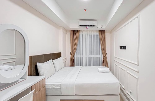 Biringkanya Apartment | Comfy 1BR Apartment at Tamansari Skylounge Makassar