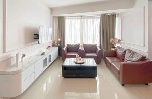 Pekayon Jaya Apartment | Spacious and Comfy 2BR Combined at Grand Kamala Lagoon Apartment