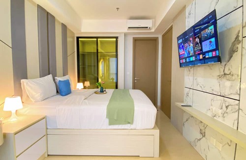 Pantai Indah Kapuk Apartment | Modern And Cozy Living 1Br At Gold Coast Apartment