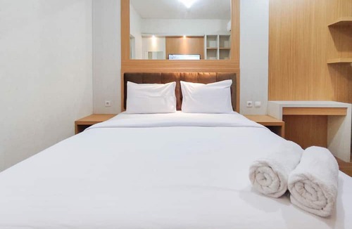 Semarang Apartment | Minimalist And Homey Studio At Amartha View Apartment