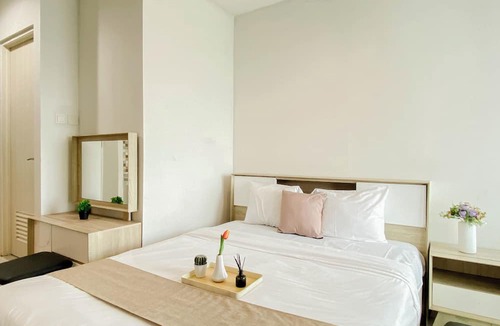 Pekayon Jaya Apartment | Practical And Restful Studio Room At Apartment Grand Kamala Lagoon