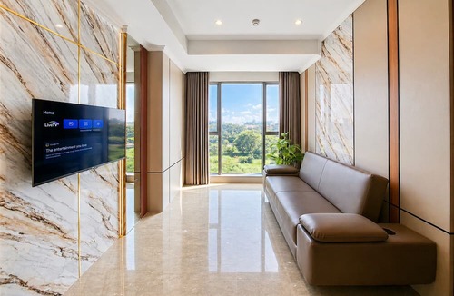 Bumi Serpong Damai Apartment | Chic And Cozy 1Br At Apartment Branz Bsd City