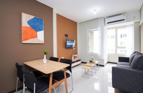Jakarta Apartment | Airy And Tidy 2Br At Apartment Nifarro Park