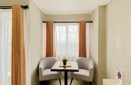 Kedungmanggu Apartment | Tranquil Studio For 2 Pax At Royal Sentul Park Apartment