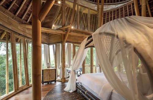 East Selemadeg Villa | Asep Gumi Bamboo Villa Pesagi