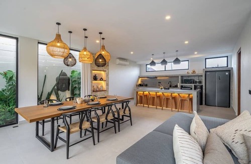 Babakan Villa | Serene 3BR Escape w Beach Nearby, Huge Pool&Garden
