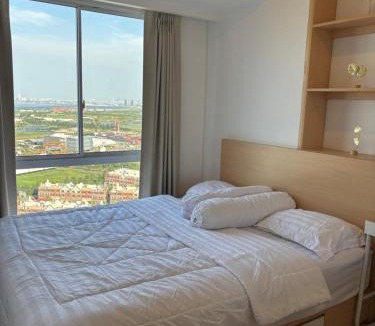 Java Apartment | Cozy 2BR High Floor Apartment with City and Sea View PIK2