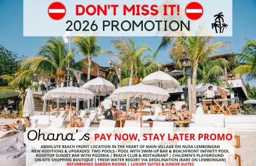 Jungut Batu Resort | Ohana's Beachfront Resort & Beach Club