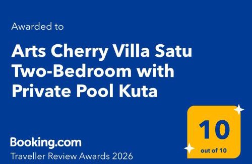 Kerobokan Villa | Arts Cherry Villa Satu Two-Bedroom with Private Pool Kuta