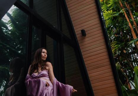 Payangan Villa | Delta Casa Ubud - A-Frame Jungle Retreat with Volcano View and Hot-Tubs