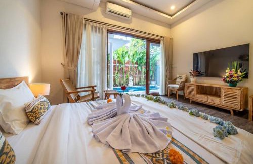 Kerobokan Villa | Arts Cherry Villa Satu Two-Bedroom with Private Pool Kuta
